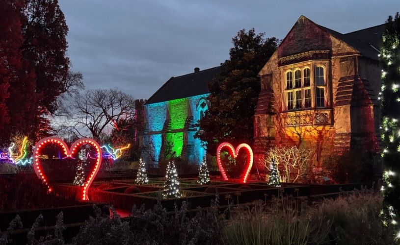 Light trail at Bishops Palace